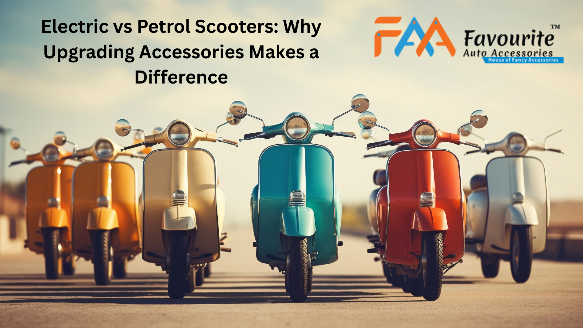 Electric vs Petrol Scooters: Why Upgrading Accessories Makes a Differenc