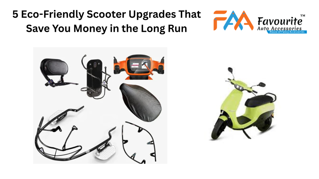 5 Eco-Friendly Scooter Upgrades That Save You Money in the Long Run