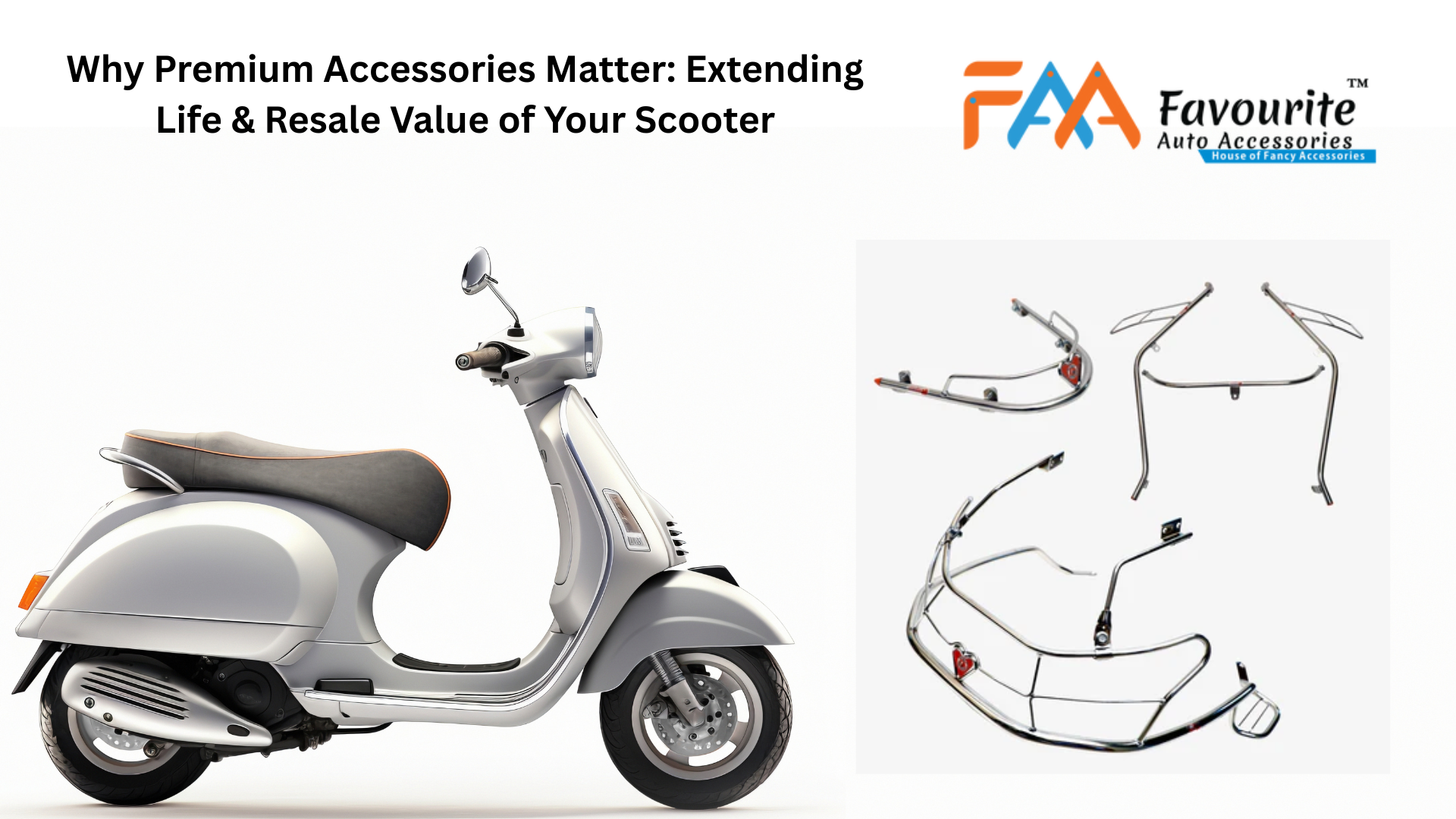 Why Premium Accessories Matter: Extending Life & Resale Value of Your Scooter