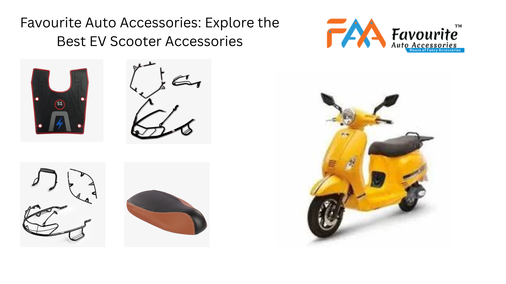 Favourite Auto Accessories: Explore the Best EV Scooter Accessories