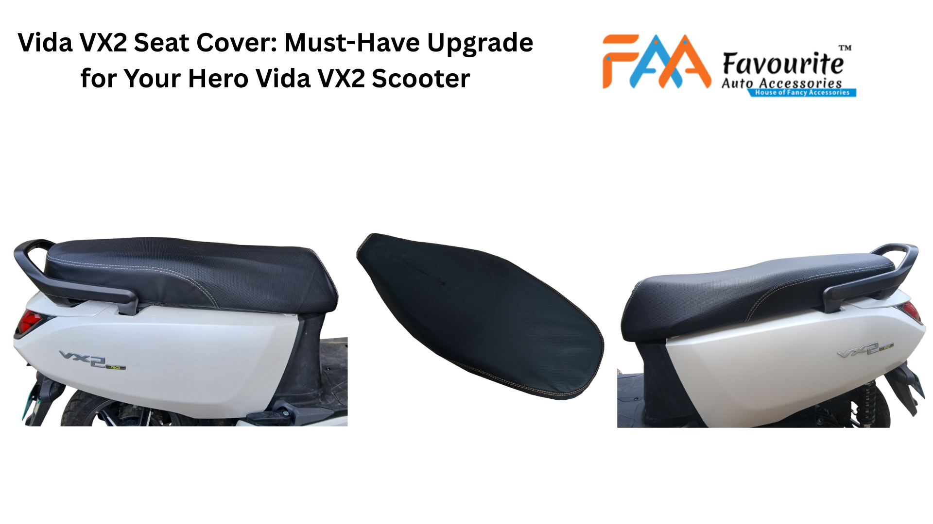 Vida VX2 Seat Cover: Must-Have Upgrade for Your Hero Vida VX2 Scooter