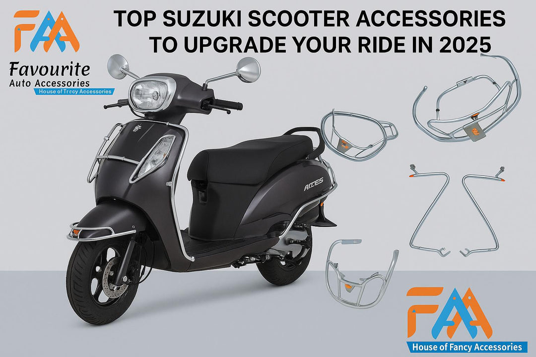 Top Suzuki Scooter Accessories to Upgrade Your Ride in 2025