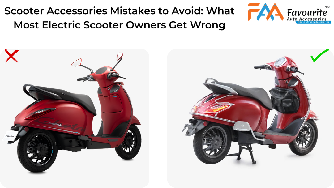 Scooter Accessories Mistakes to Avoid: What Most Electric Scooter Owners Get Wrong