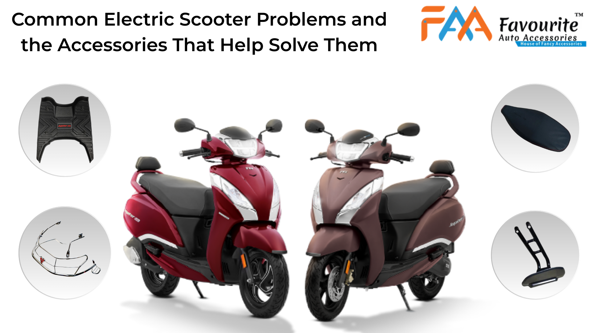 Common Electric Scooter Problems and the Accessories That Help Solve Them