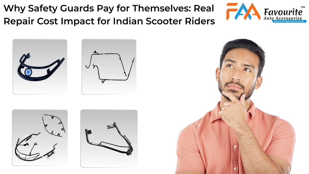 Why Safety Guards Pay for Themselves: Real Repair Cost Impact for Indian Scooter Riders