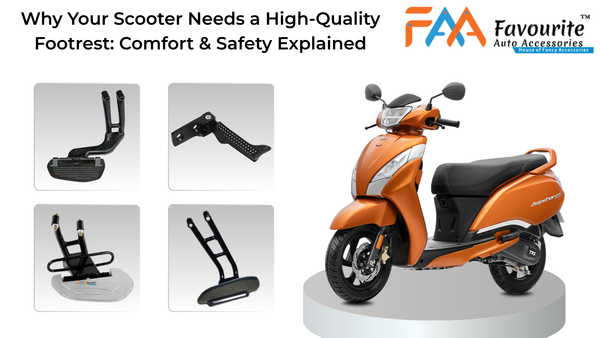 Why Your Scooter Needs a High-Quality Footrest: Comfort & Safety Explained