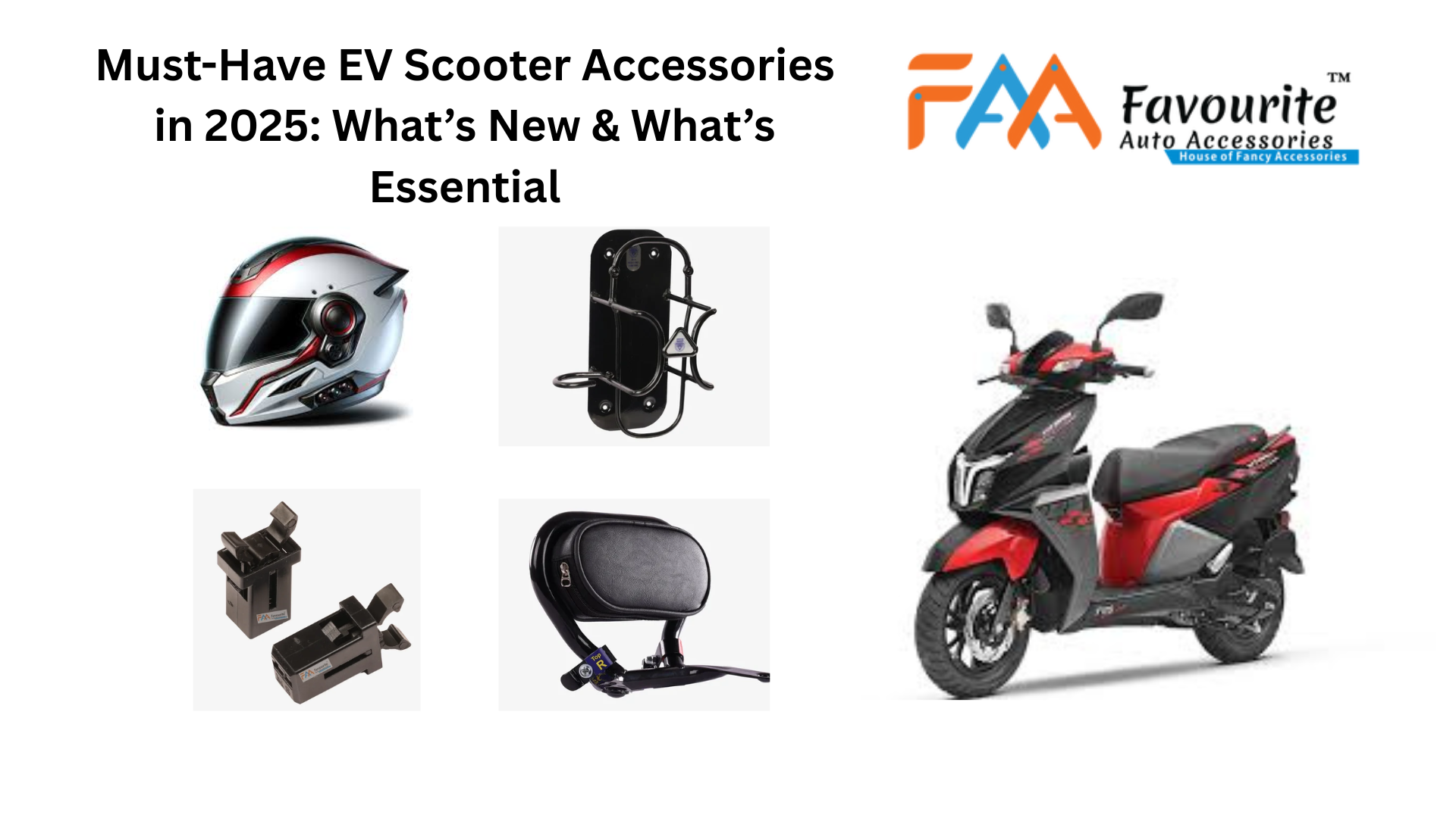 Must-Have EV Scooter Accessories in 2025: What’s New & What’s Essential