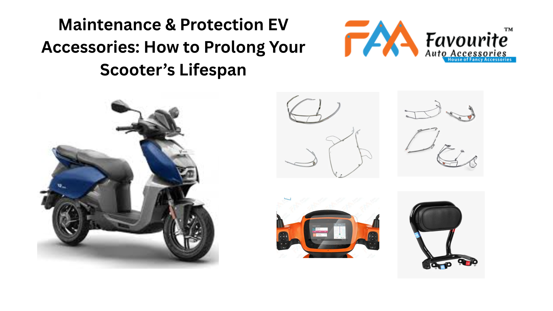 Maintenance & Protection EV Accessories: How to Prolong Your Scooter’s Lifespan