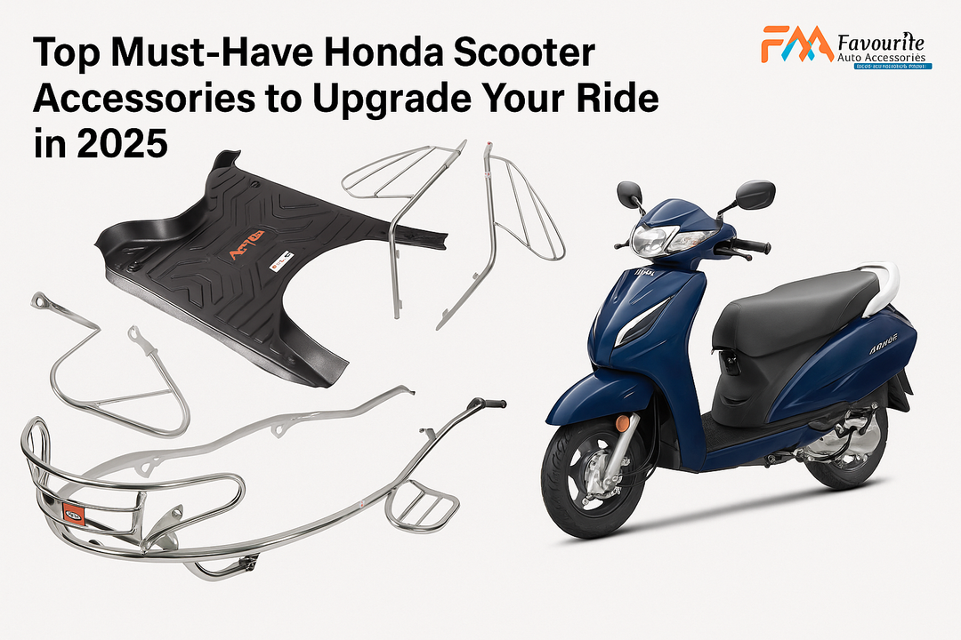 Top Must-Have Honda Scooter Accessories to Upgrade Your Ride in 2025