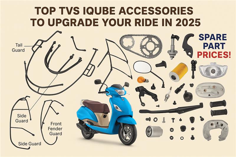 Top TVS iQube Accessories to Upgrade Your Ride in 2025