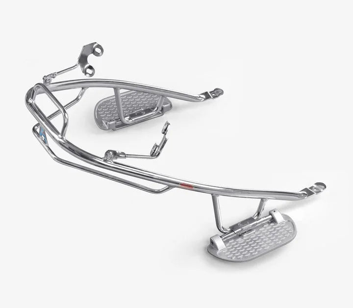 Stainless Steel Safety Guard With Foldable Footrest Suitable for Ather 450X or 450 Plus