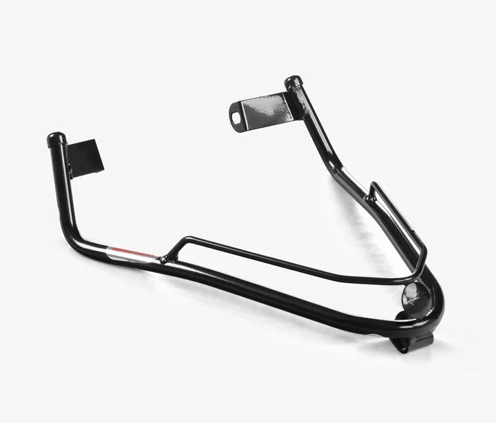 ATH Electric Scooter  Black Safety Guard Kit: Middle Crash Guard, Front Mudguard, Rear/Back Guard, Footrest (Double Side)