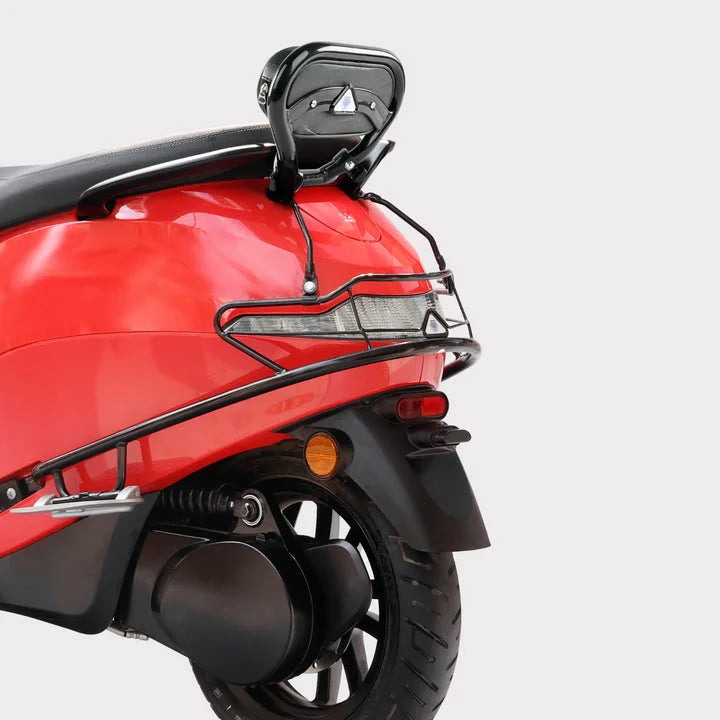 Ola S1 and S1 Pro Combo Accessories Kit 1: Foldable Footrest, Buddy Step & Backrest