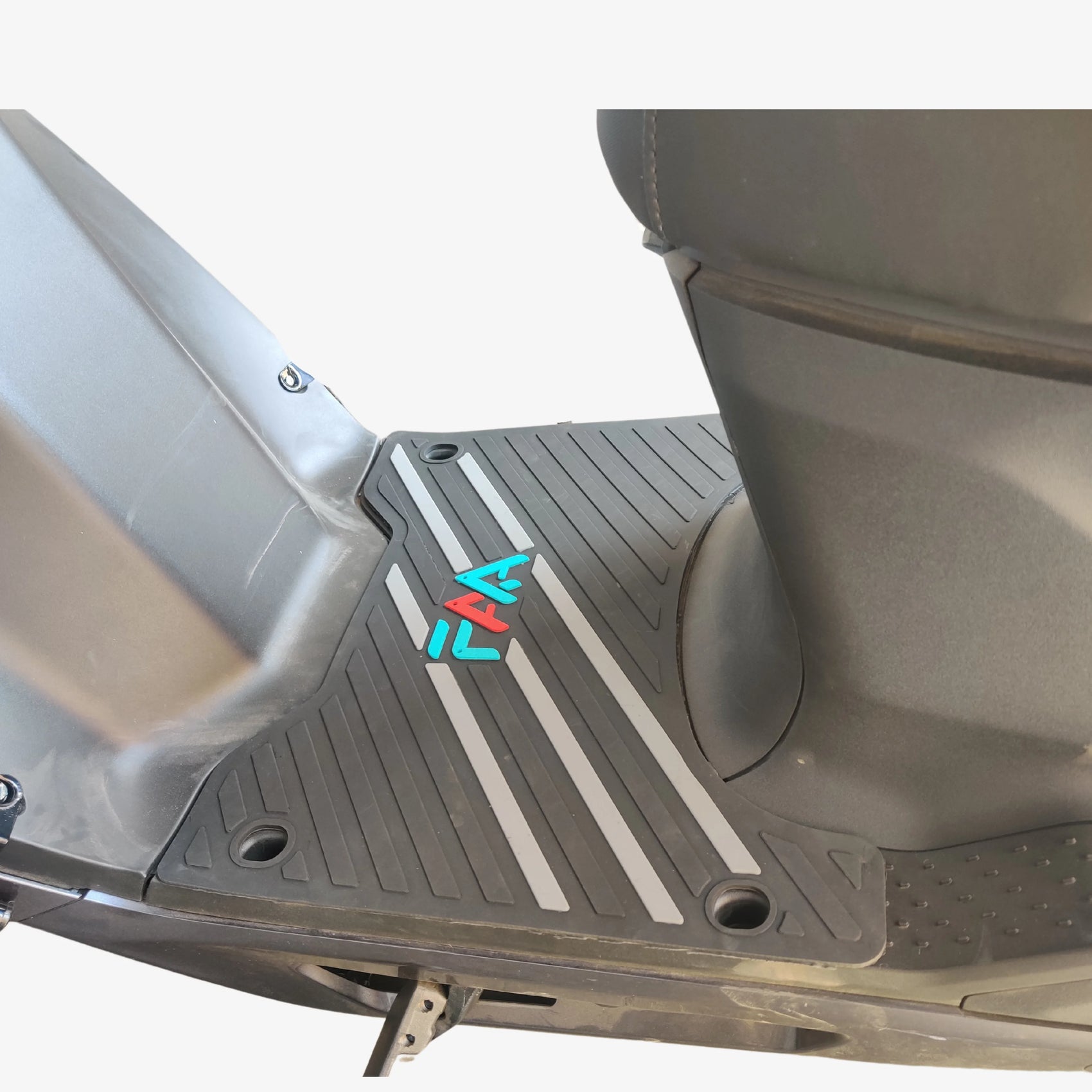 Ath RTZ EV Scooter – 4-in-1 Accessories Combo Kit (Foldable Footrest, 3D Floor Mats, Seat Cover & Screen Guard) Complete Protection | Premium Comfort | Stylish Upgrade