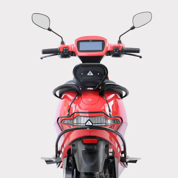 Ola S1 and S1 Pro Combo Accessories Kit 1: Foldable Footrest, Buddy Step & Backrest