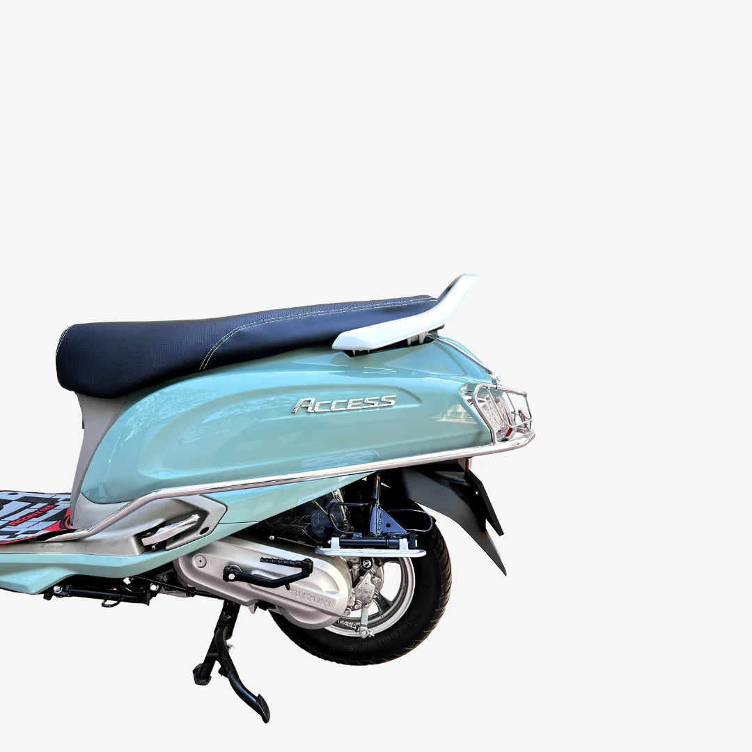 Suzuki Access 2025 Steel Safety Guard Full Set | Rear Guard, Front Guards & Mudguard with Free Seat Cover & 3D Floor Mats