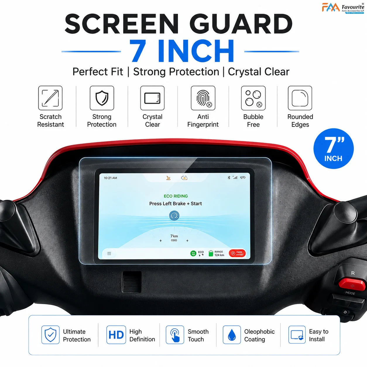 Screen Guard for Simple One Wave | Digital Display Protection