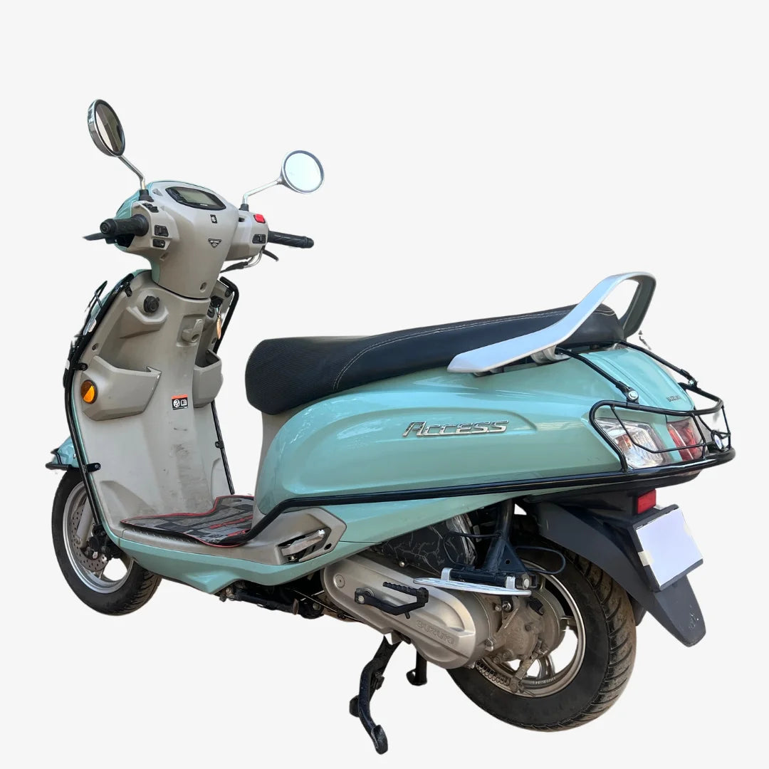 Suzuki Access 2025 Black Safety Guard Full Set | Rear Guard, Front Guards & Mudguard with Free Seat Cover & 3D Floor Mats