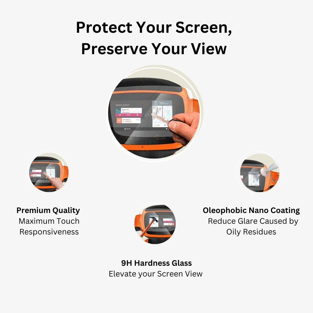 Ola S1 & S1 Pro:  Glossy Finish Screen Protector (Tempered Glass Screen Protector)