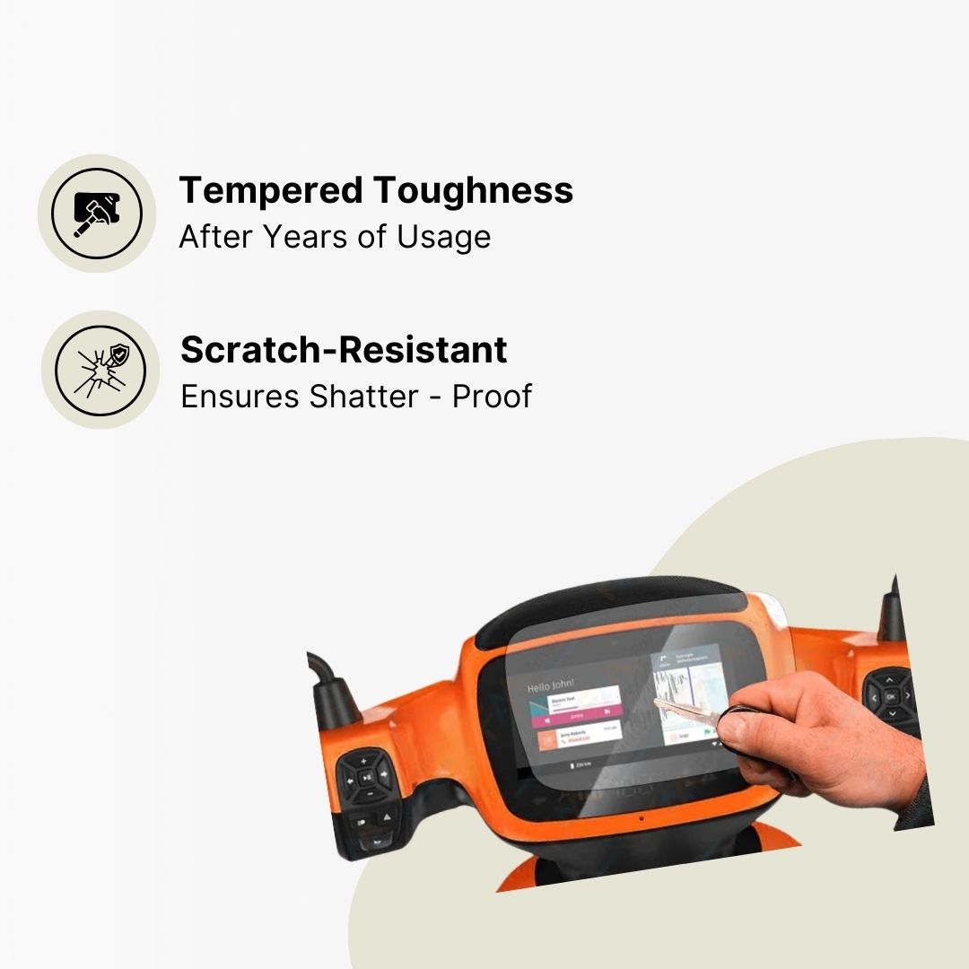 Ola S1 & S1 Pro:  Glossy Finish Screen Protector (Tempered Glass Screen Protector)