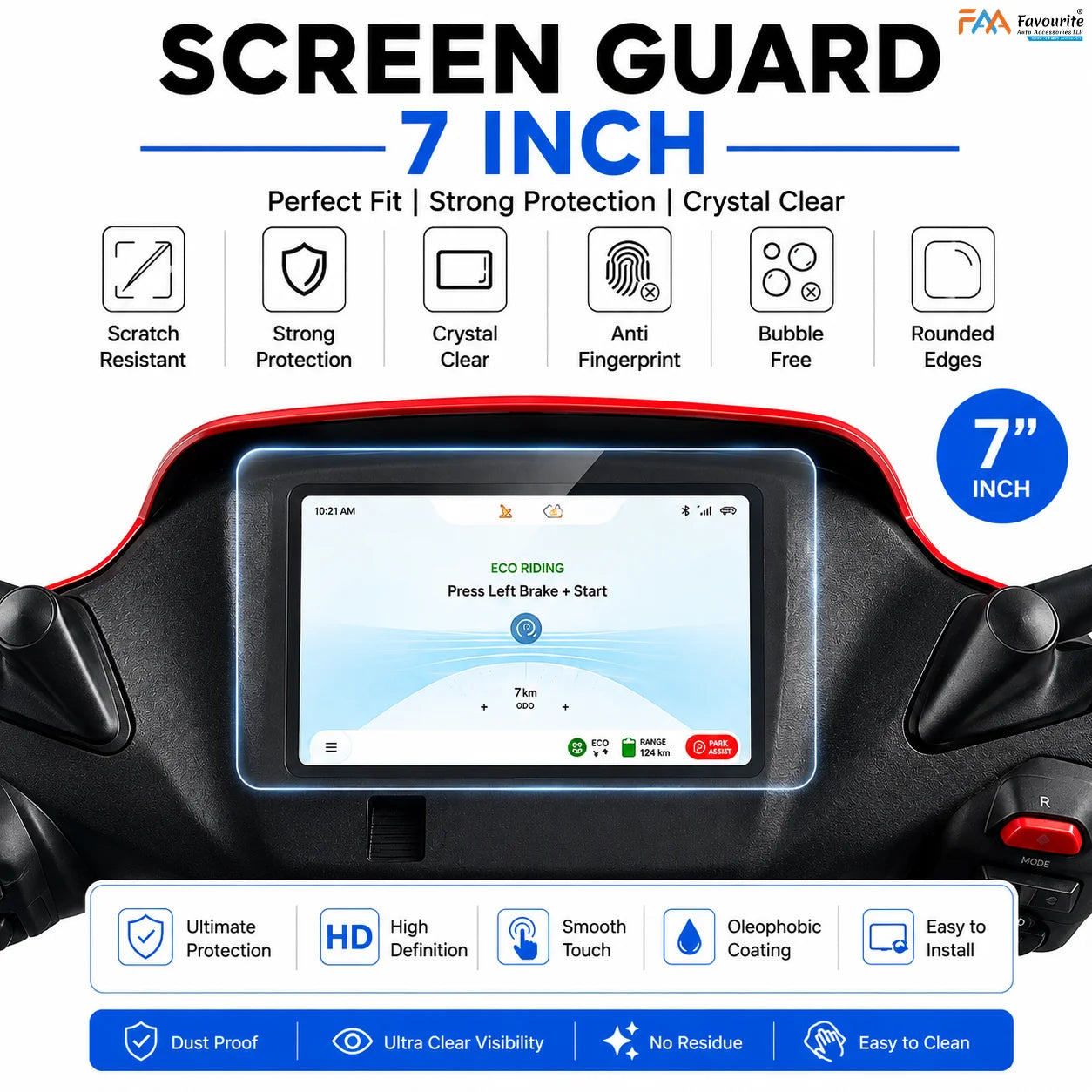 Screen Guard for Simple One Wave | Digital Display Protection