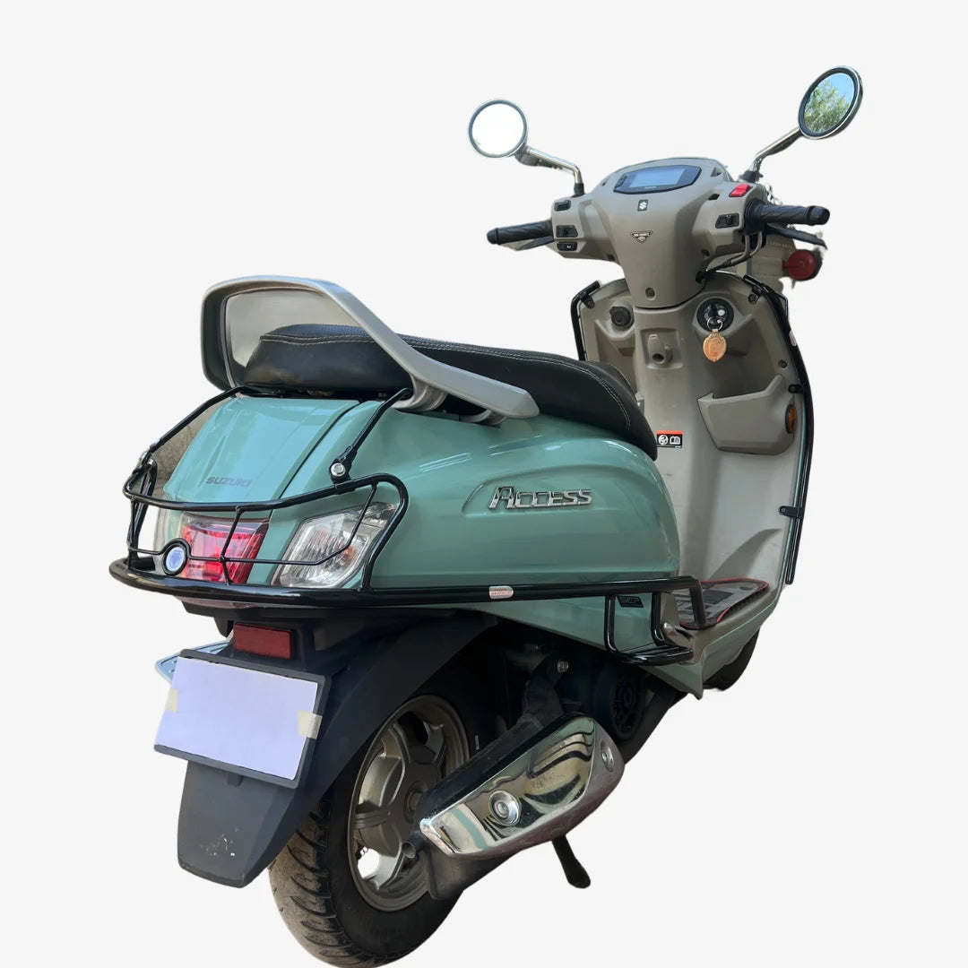 Suzuki Access 2025 Black Safety Guard Full Set | Rear Guard, Front Guards & Mudguard with Free Seat Cover & 3D Floor Mats