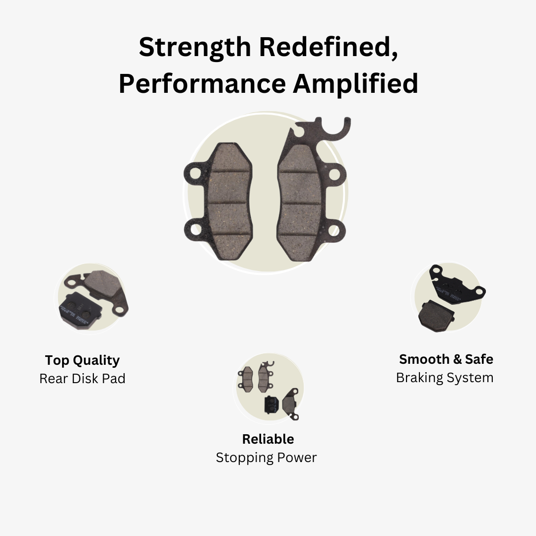 Ola S1, S1 Pro and S1 Pro (Gen 1 & 2nd Gen & 3nd Gen) Full Set Disc Pad (Front + Rear)