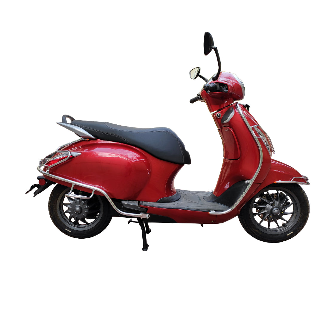 Stainless Steel Fix Footrest for Bajaj Chetak Electric Scooter