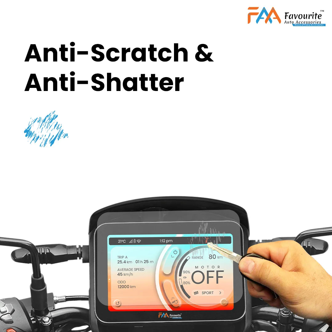 Hero V1 Pro, V1 Plus, V2 Pro, V2 Plus & V2 Lite Glossy Finish Screen Guard – Tempered Glass Screen Protector