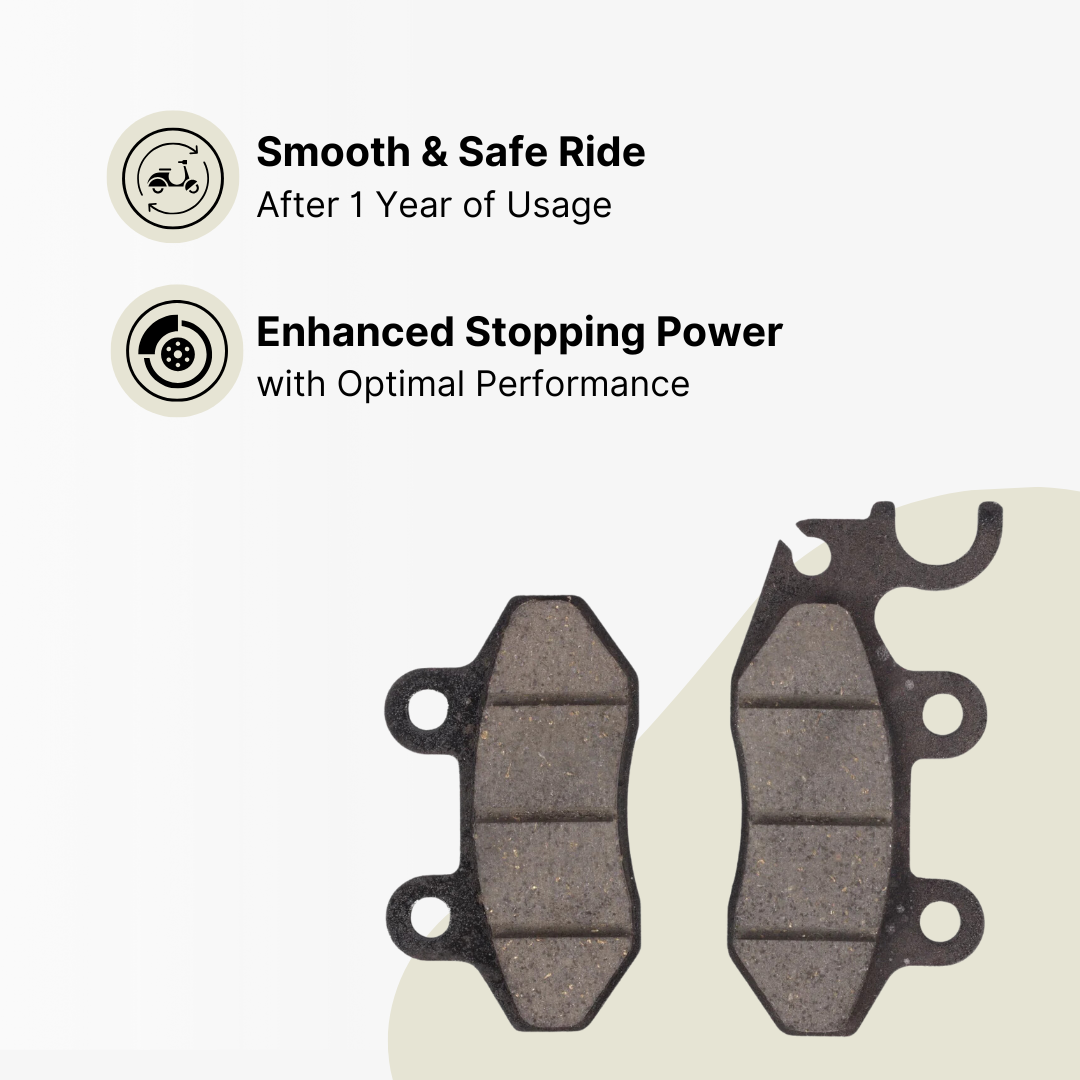 Ola S1, S1 Pro and S1 Pro (Gen 1 & 2nd Gen & 3nd Gen) Full Set Disc Pad (Front + Rear)