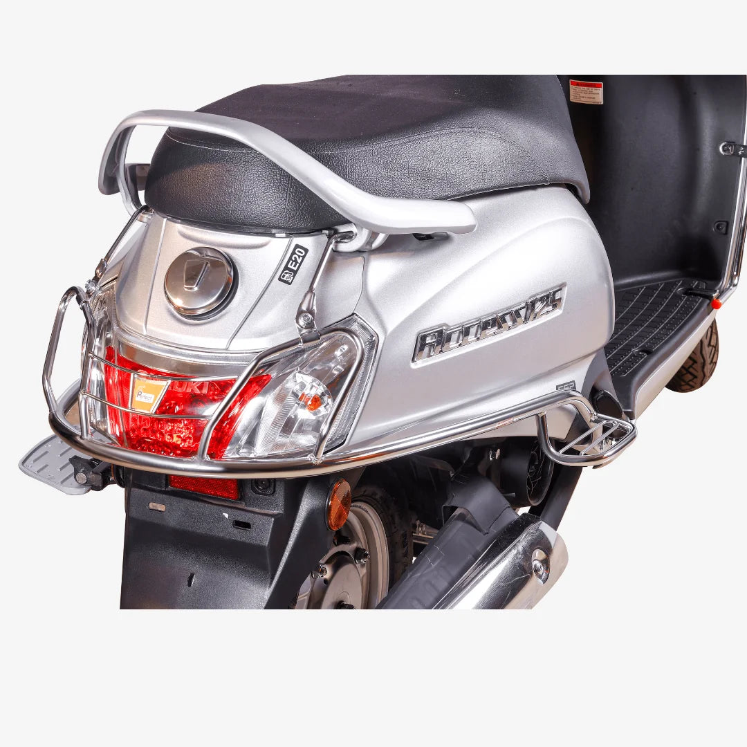 Suzuki New Access 2016 to 2024 Steel Safety Guard : Rear Guard + Front Guards + Mudguard