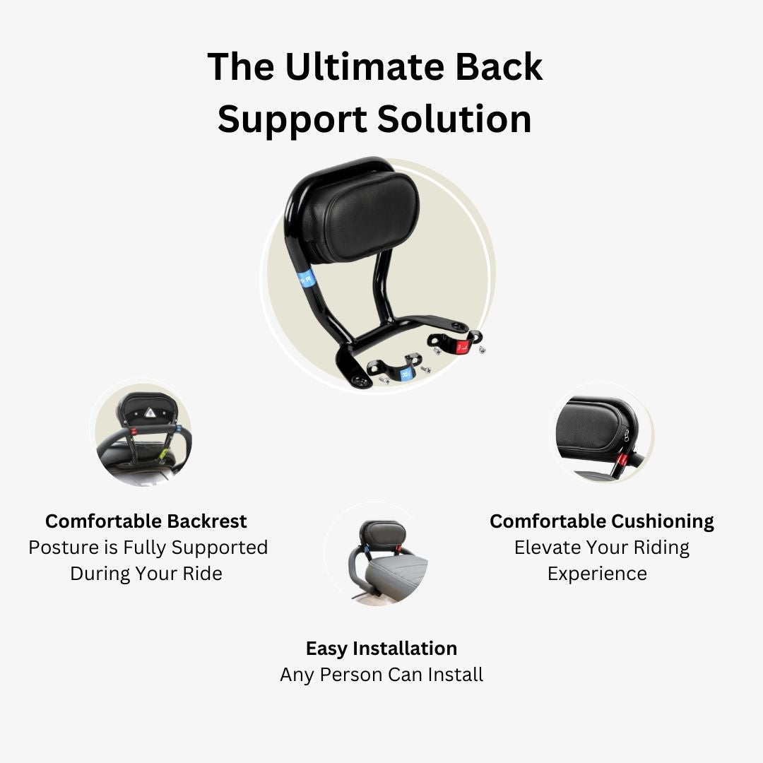 Ola S1, S1 Pro, S1 Air, S1 X Plus : Cushion Backrest support