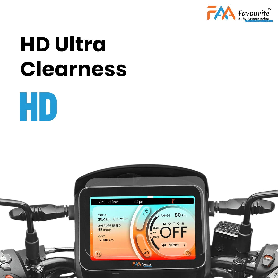 Hero V1 Pro, V1 Plus, V2 Pro, V2 Plus & V2 Lite Glossy Finish Screen Guard – Tempered Glass Screen Protector