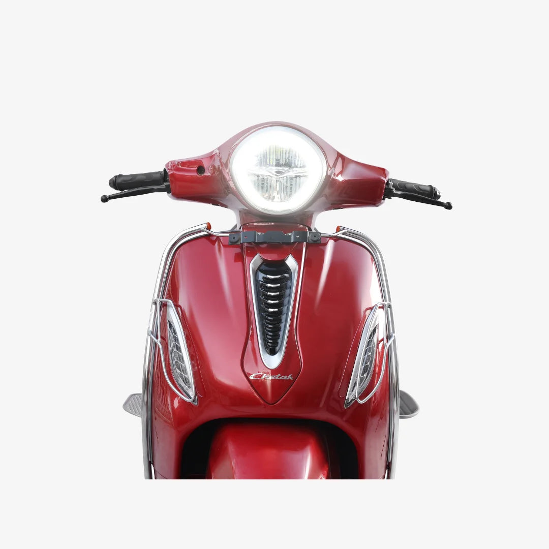 CHETAK 3501 & 3502 Steel Safety Guard Full Set (2025 Model) | Rear Guard, Front Guards & Mudguard with Free 3D Rubber Floor Mats