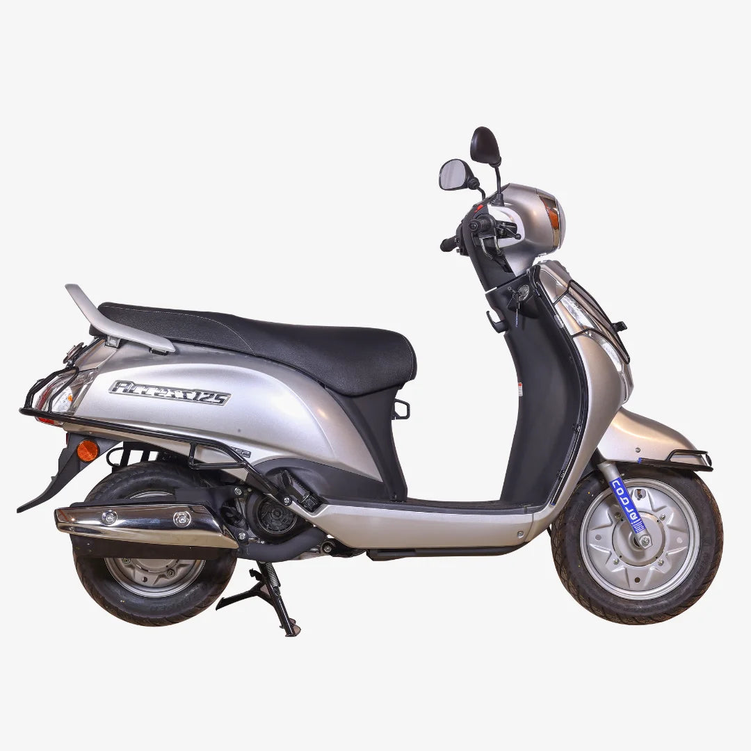 Suzuki New Access 2016 to 2024 Black Safety Guard : Rear Guard + Front Guards + Mudguard