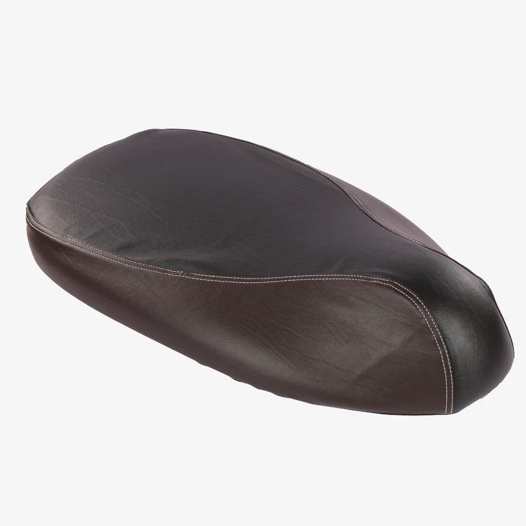 Ola S1,S1 Pro, S1 Air ,S1 X Plus & Ola S1 Air : Dual Color Artificial Leather Seat Cover (Brown + Black color)