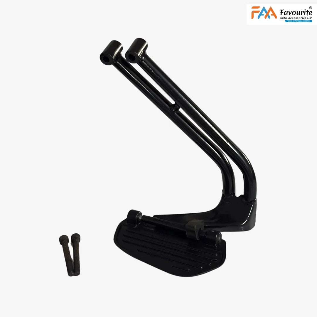 CHETAK 3501 & 3502 Steel Safety Guard Full Set (2025 Model) | Rear Guard, Front Guards & Mudguard with Free 3D Rubber Floor Mats & Foot Rest