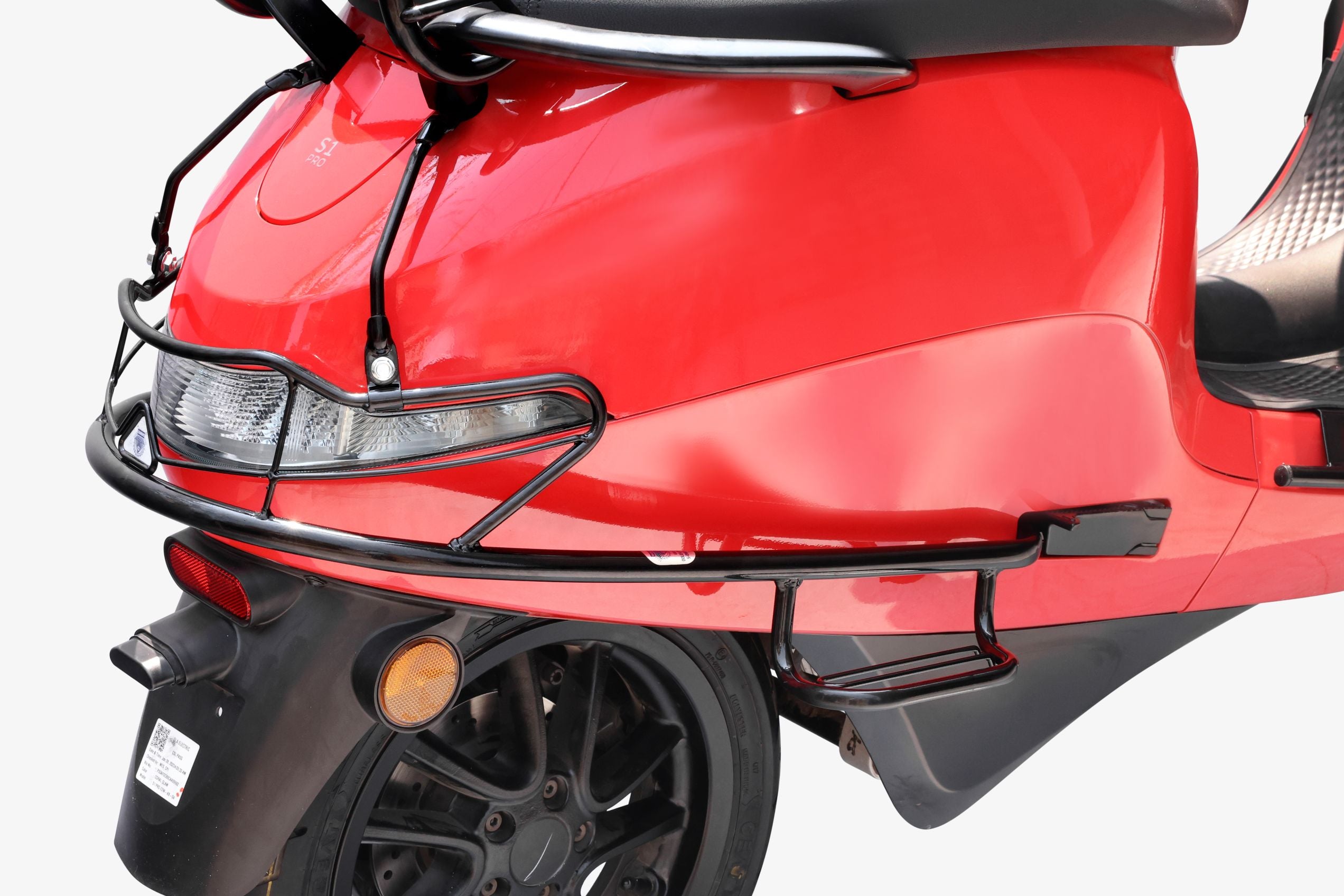 Ola S1 and S1 Pro accessories with Fix Footrest and Backrest